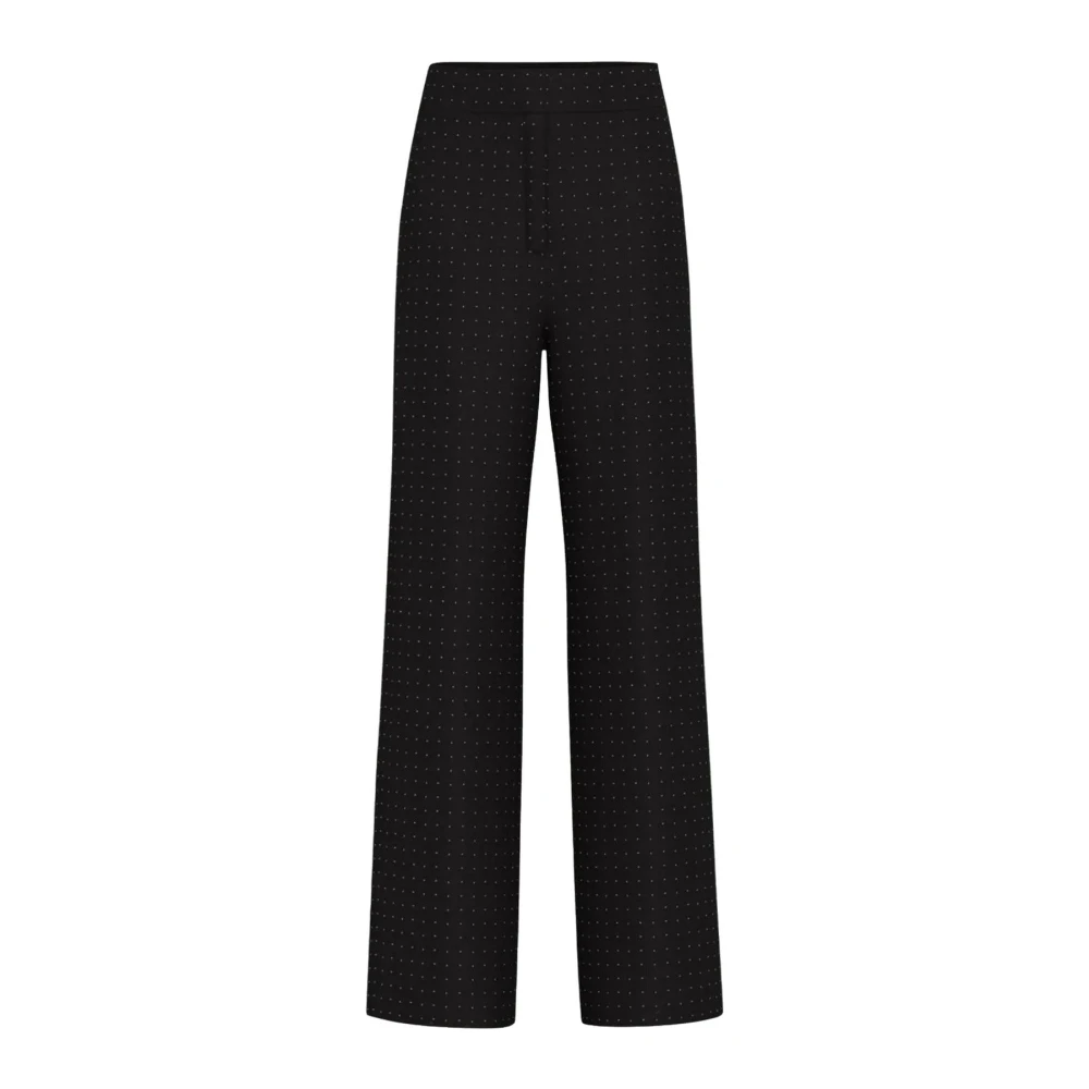 Emme DI Marella Stijlvolle Broek Samenstelling 100% Arbiter-004 Black Dames