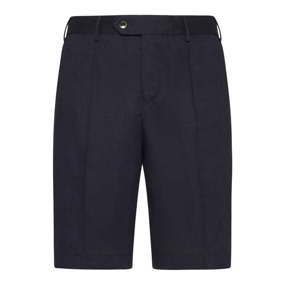 PT Torino Blauwe Shorts voor Mannen Blue Heren