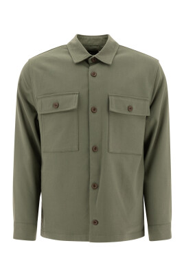 chemise-de-travail-verte-overshirt-veste