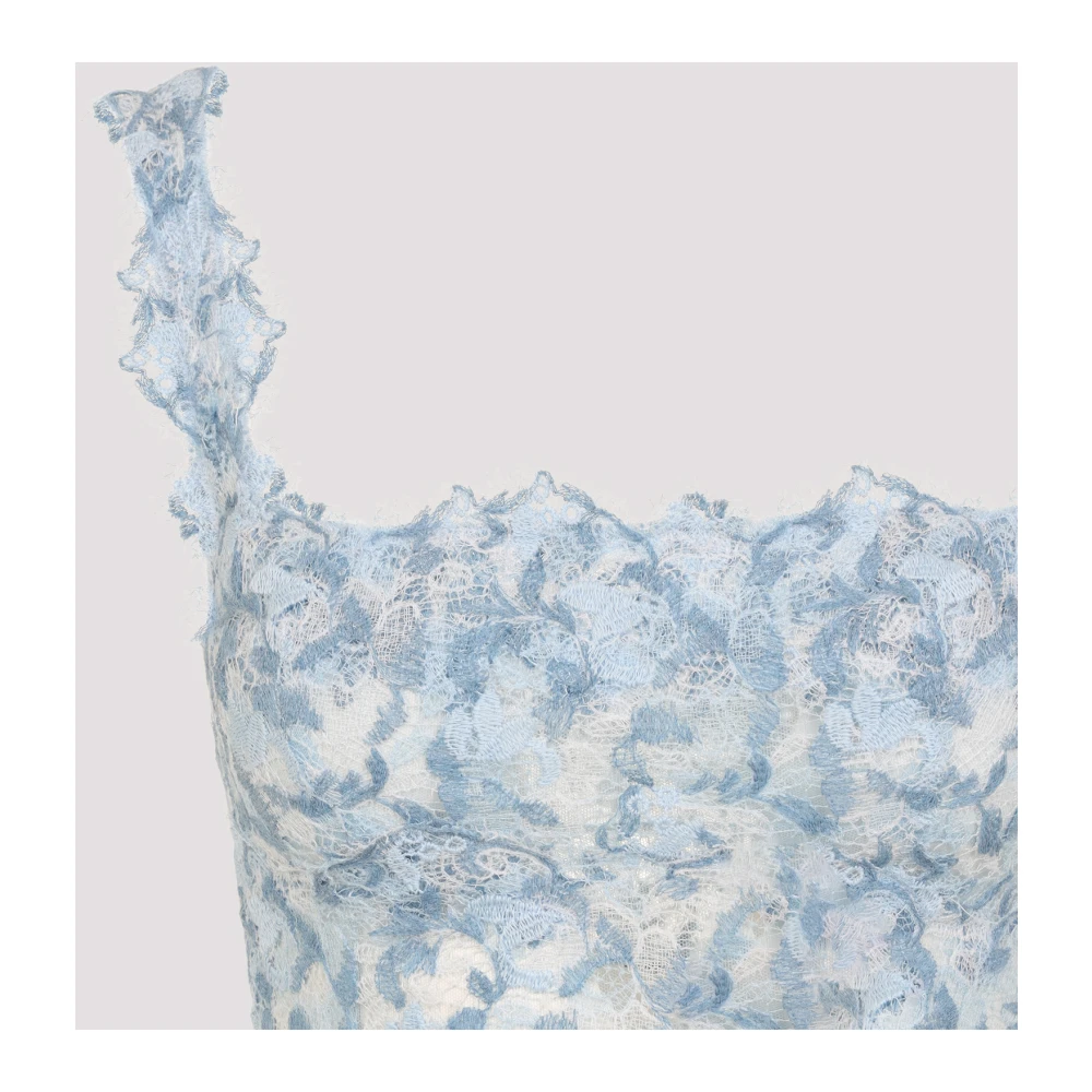 Ermanno Scervino Blauwe Elegante Jurk Dameskleding Blue Dames