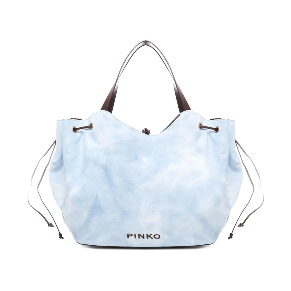 Pinko Tote Bags Blue Dames