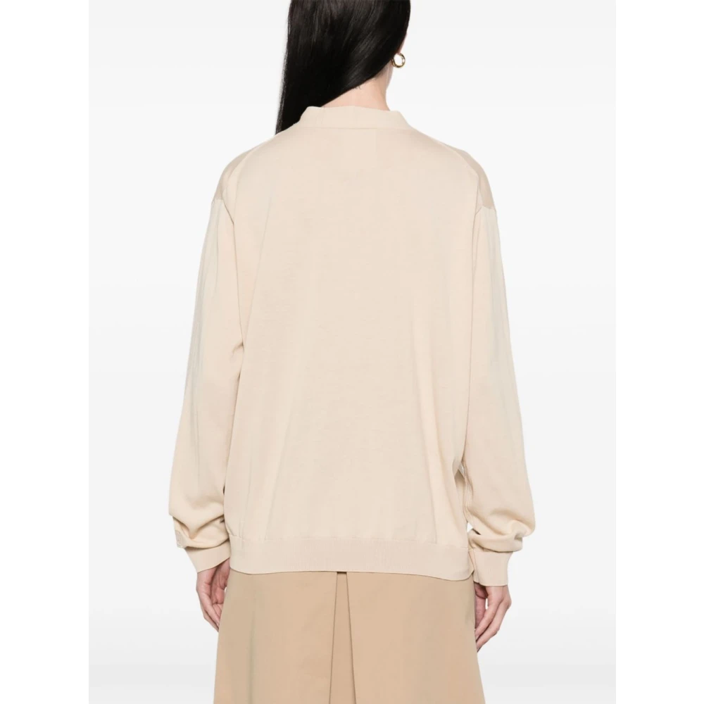 Semicouture Beige Trui voor Vrouwen Beige Dames