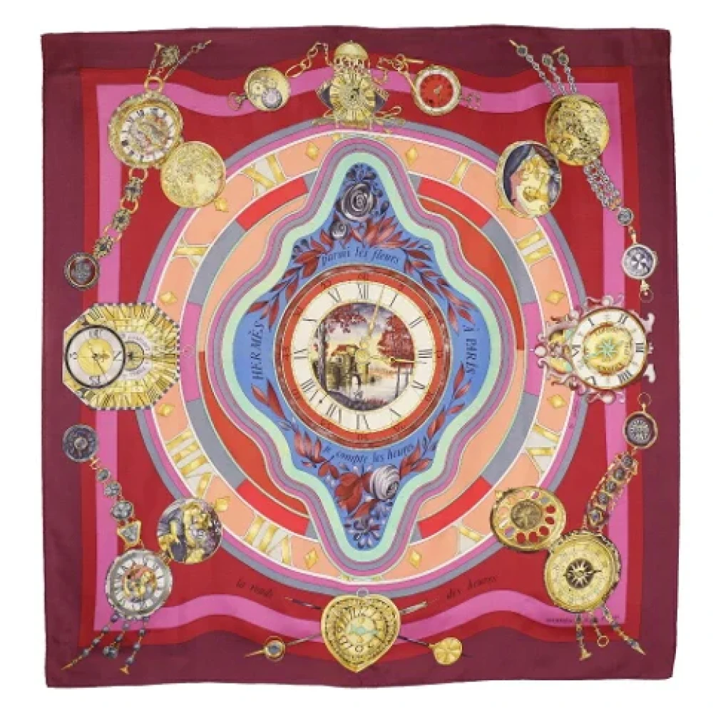 Pre-owned > Pre-owned Accessories > Pre-owned Scarves - - Hermès Vintage - Modalova