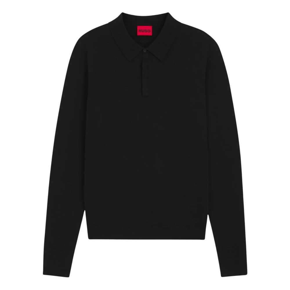Hugo Men's Black Polo Shirts, 2XL, San Pippo Polo