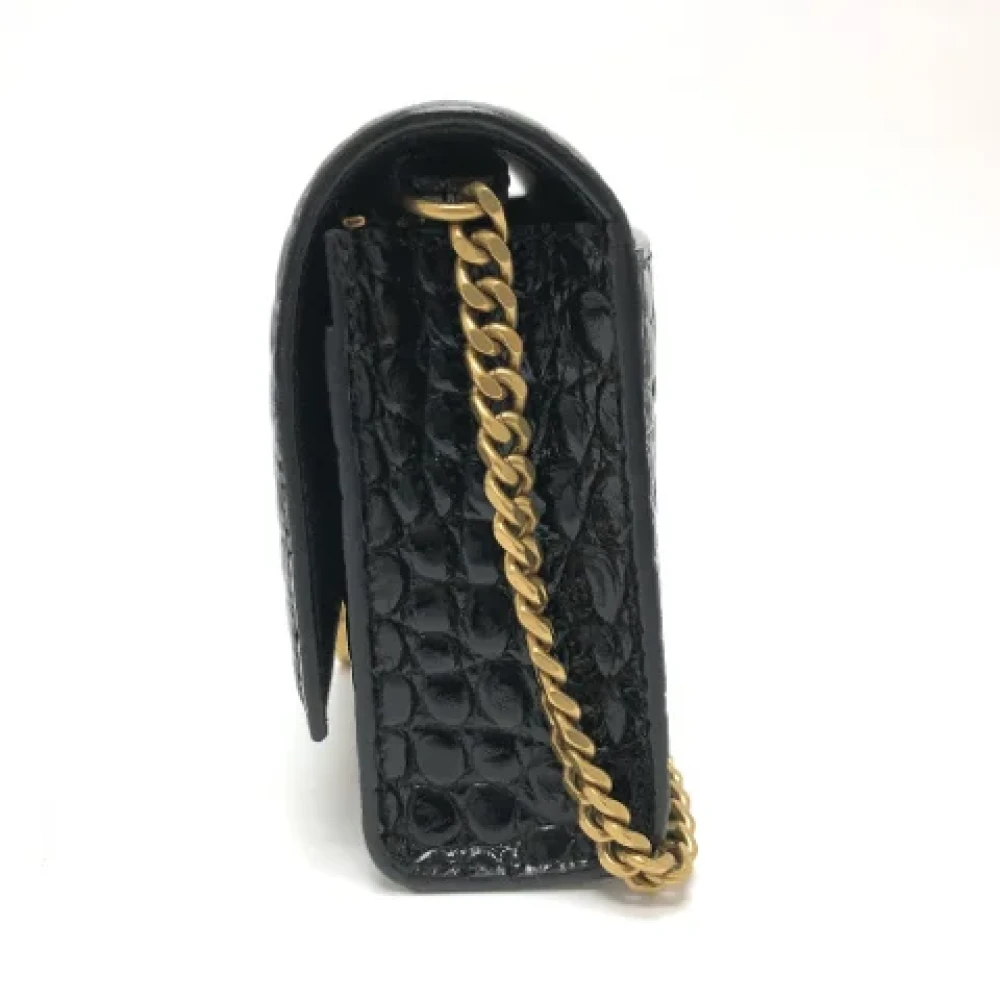 Balenciaga Vintage Pre-owned Leather shoulder-bags Black Dames