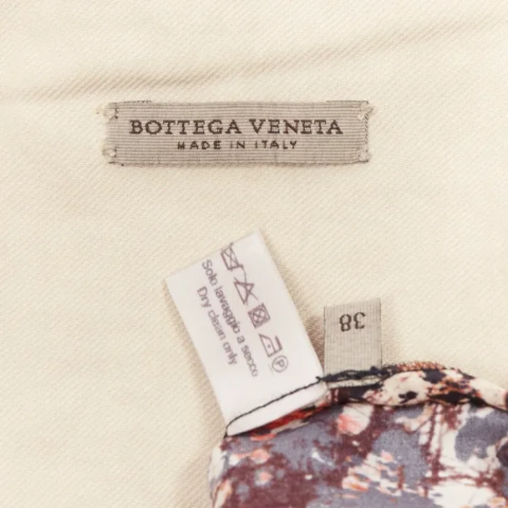 Bottega Veneta Vintage Pre-owned Silk bottoms Multicolor Dames