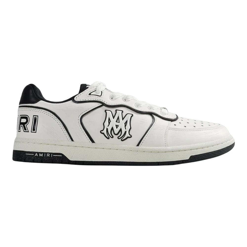 Amiri Men's White Sneakers, 7 Uk, Newport Ivory