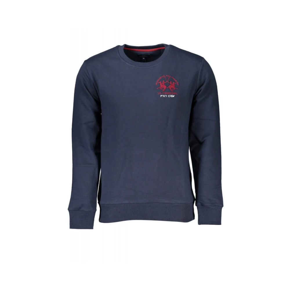 La Martina , Sweatshirts, Male, Blue, L, Felpe