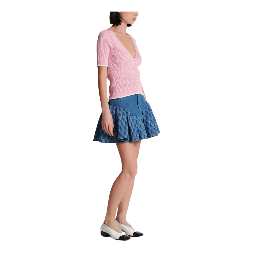 Balmain Gebreide top Pink Dames