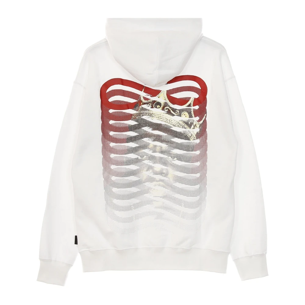 Propaganda Biggie Hoodie Lichtgewicht Sweatshirt White Heren