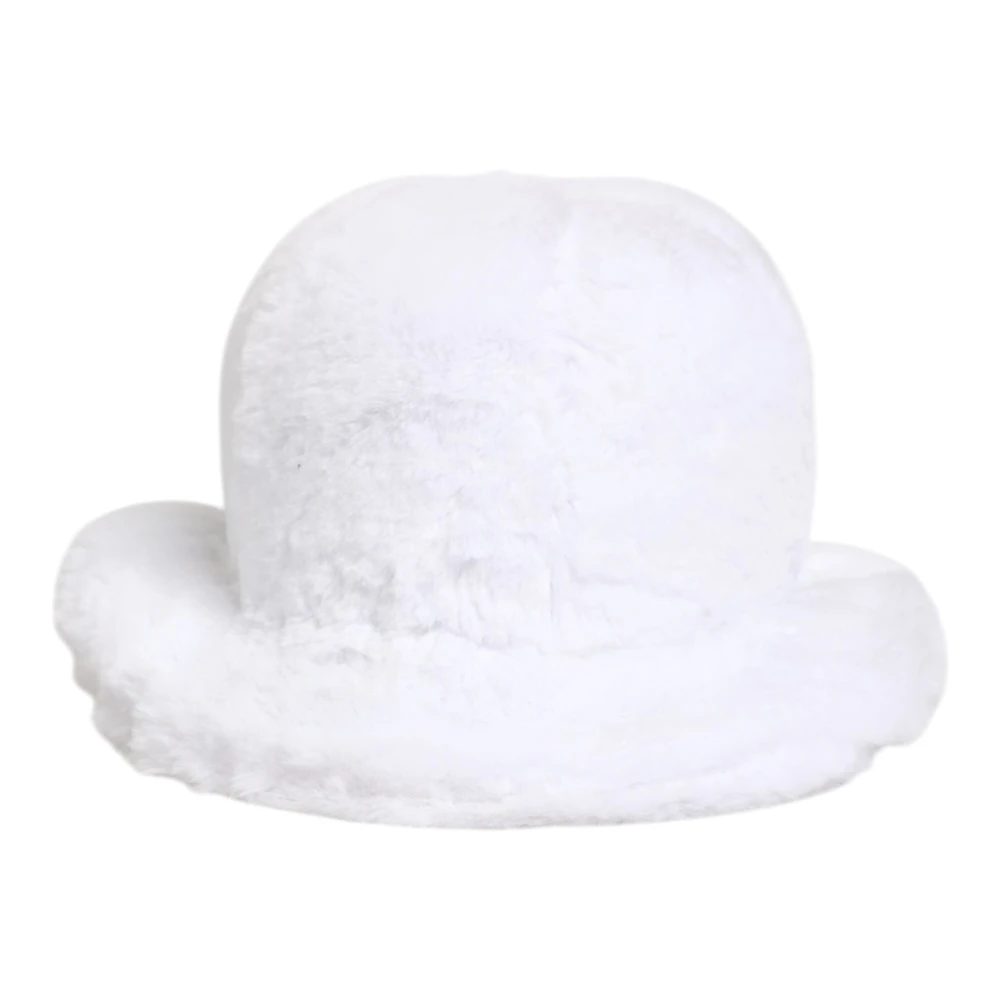 Dolce & Gabbana Unisex White Bucket Hat - Accessories - One Size - Accessories