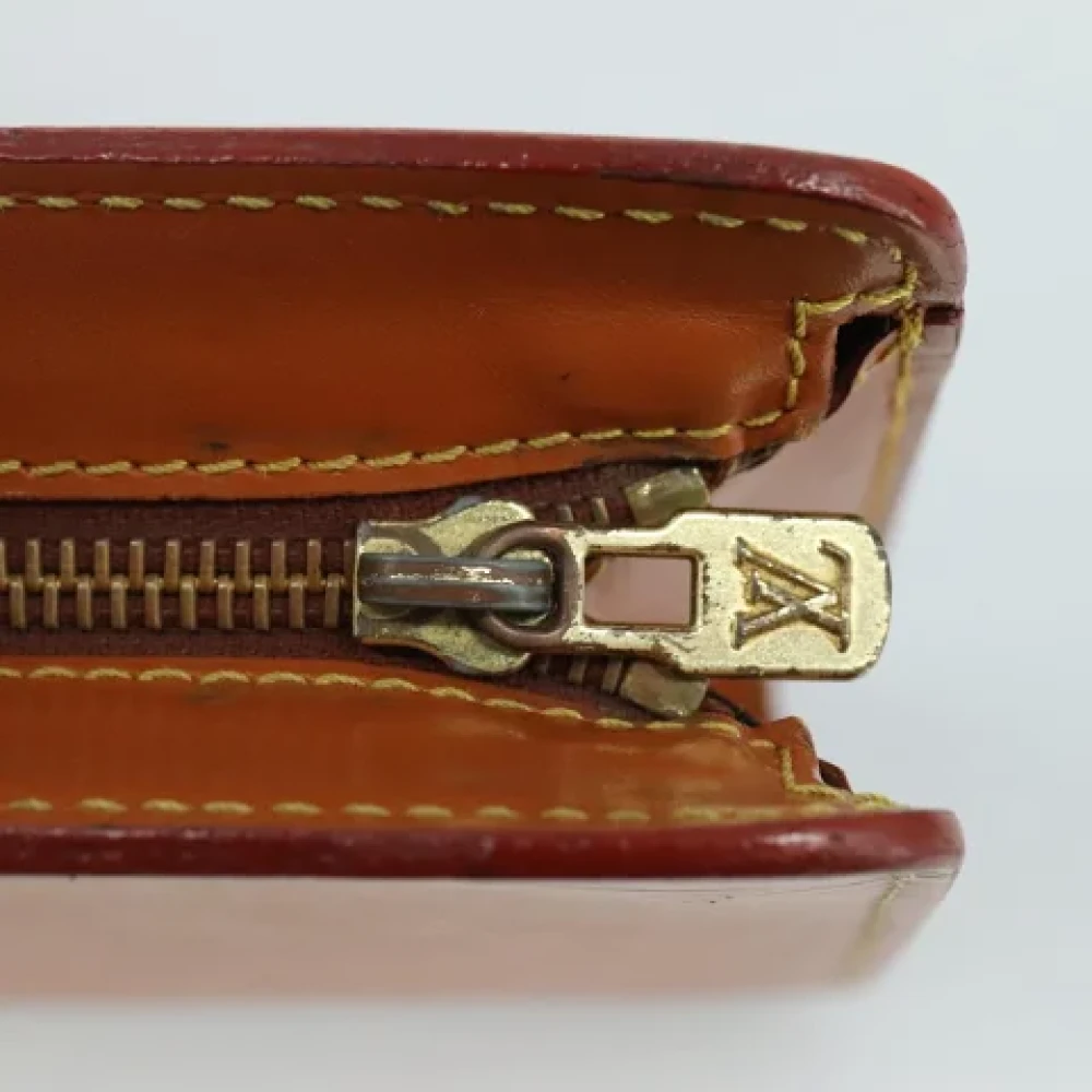 Louis Vuitton Vintage Pre-owned Leather clutches Brown Dames