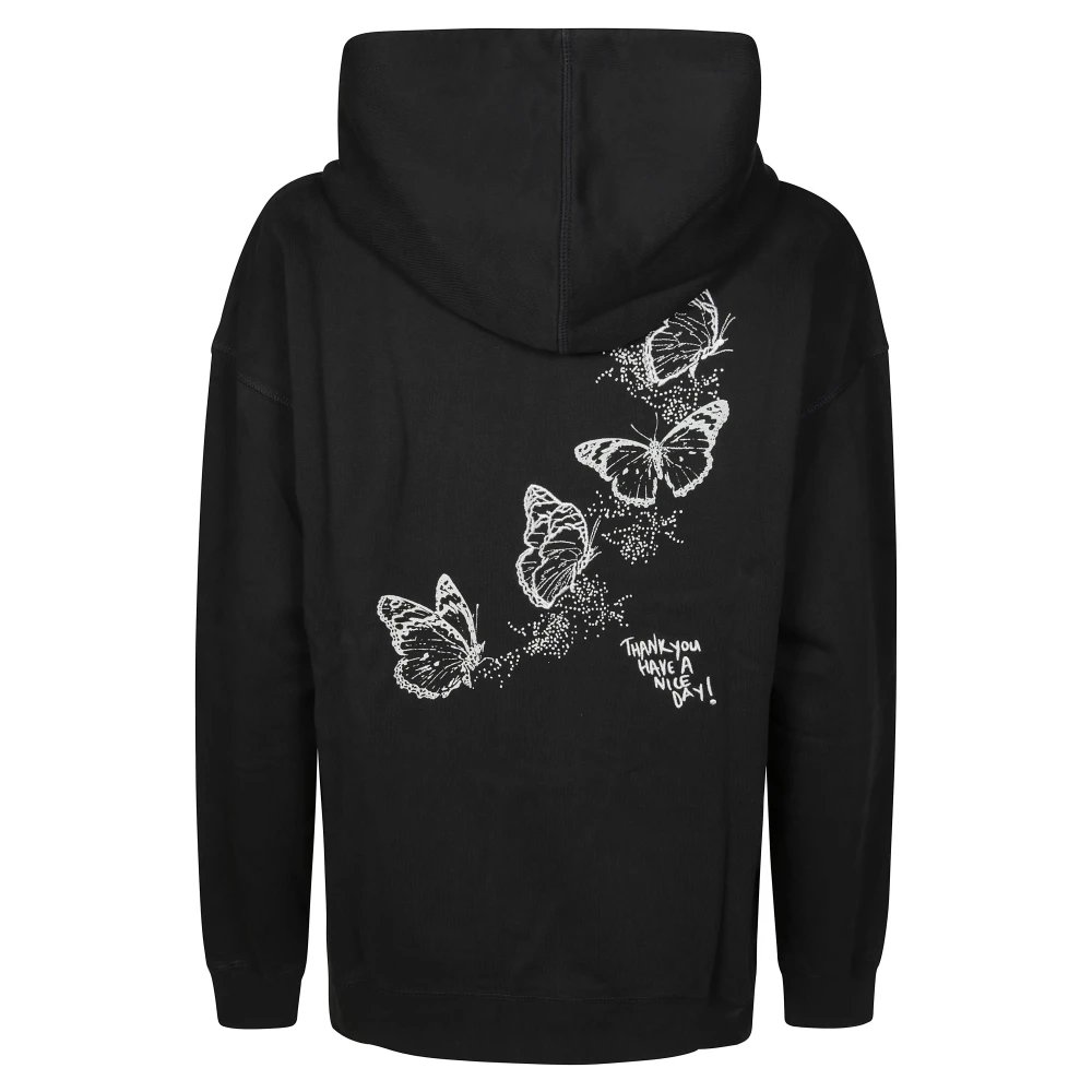 Ganni Stijlvolle Sweatshirt voor een Trendy Look Black Dames