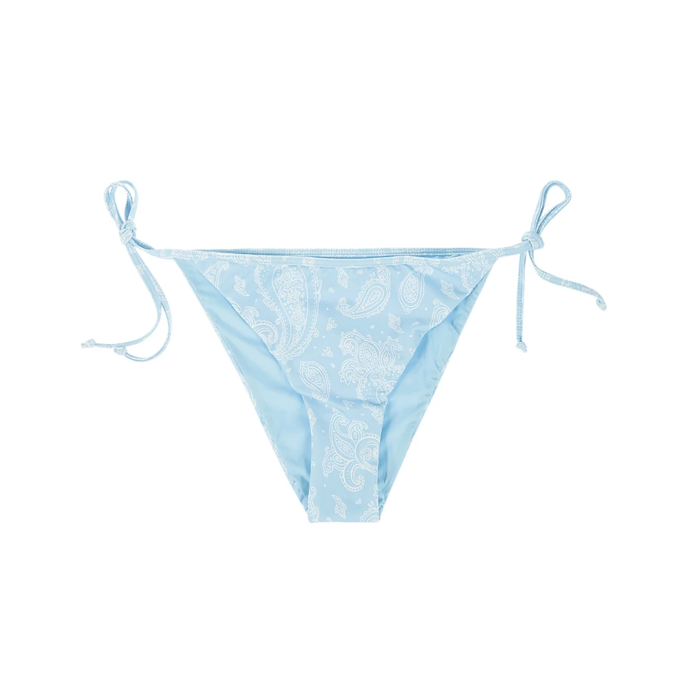 MC2 Saint Barth Virgo String Bikini Broekje met Veters Blue Dames