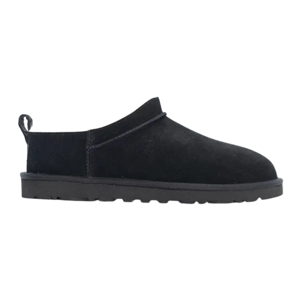 Ugg Men's Black Classic Micro Slipper - Slippers - 7 Uk- Shoes