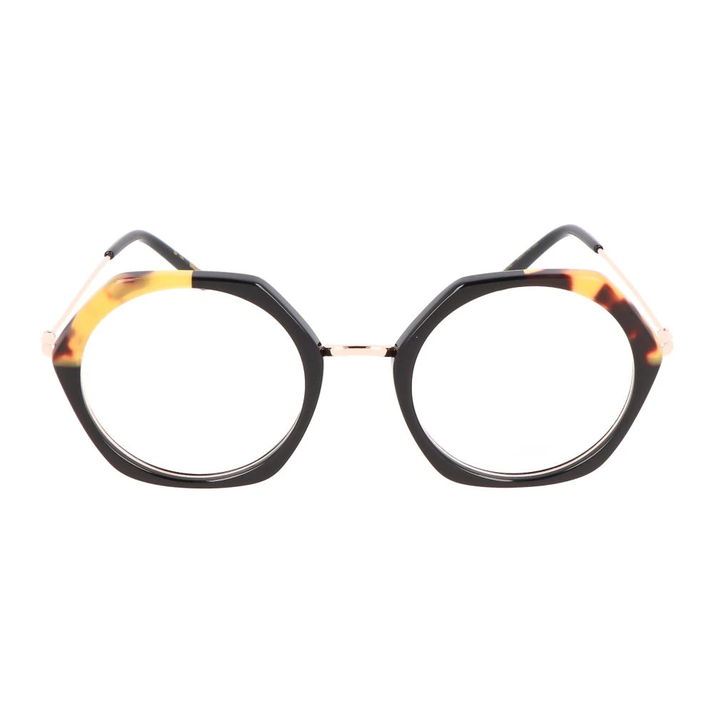 Kaleos Moderne Hexagonale Bril Rambeau Brown Unisex