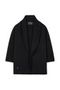 pull-noir-a-franges-et-col-chale