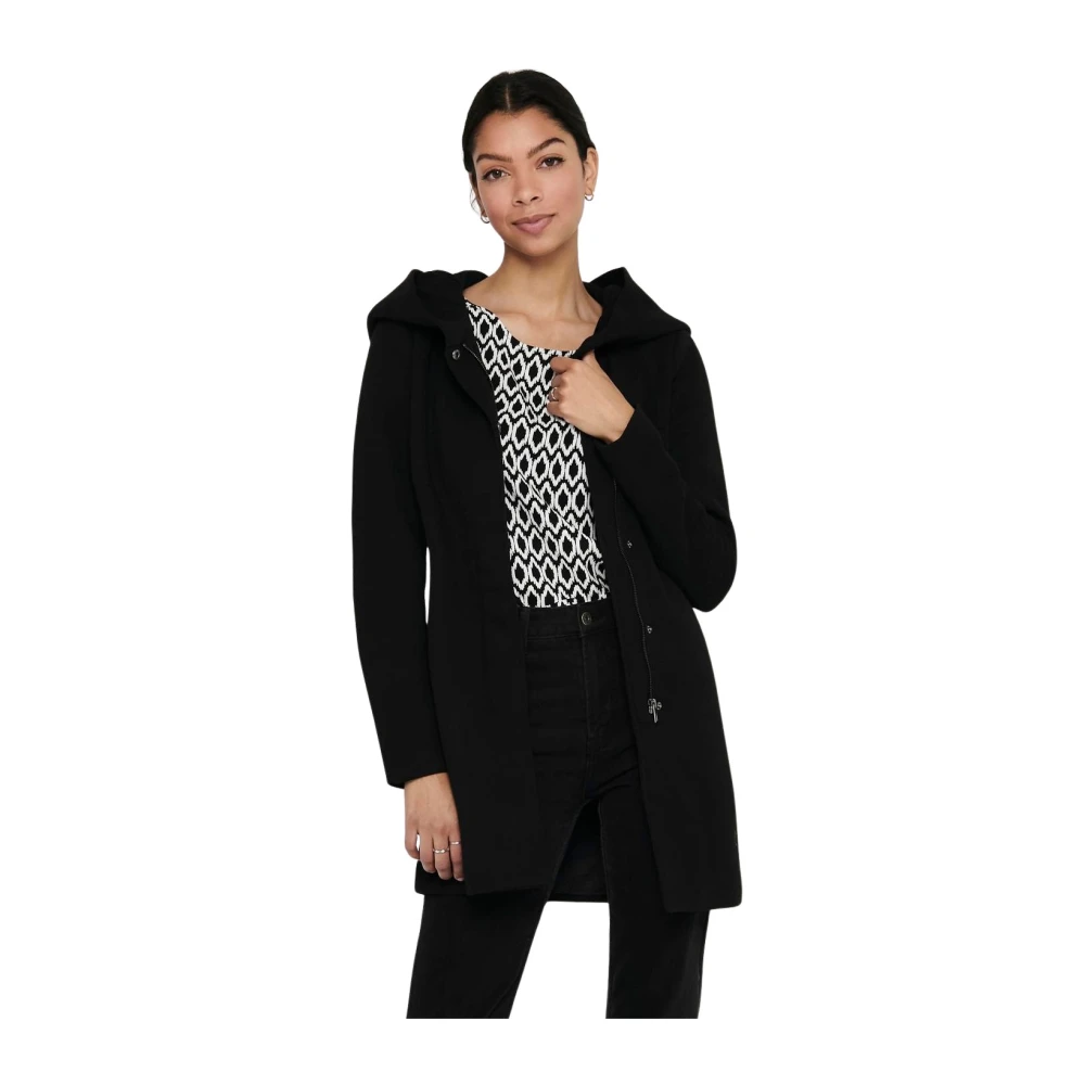 Only Donna Nero Donne, Cappotto + Giacca Lunga, Cappotto, (Xl) - Immagine 5