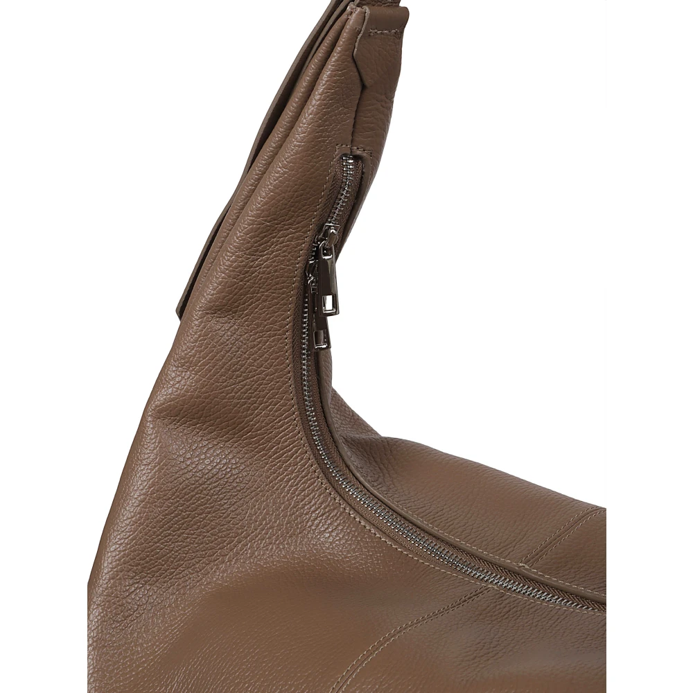 Avenue 67 Italiaanse Leren Handtassencollectie Brown Dames