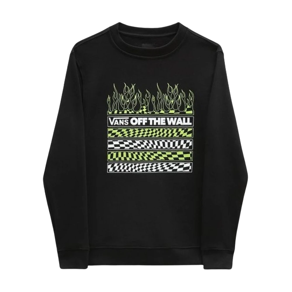 Vans Katoen Logo Sweater Zwart Black Heren