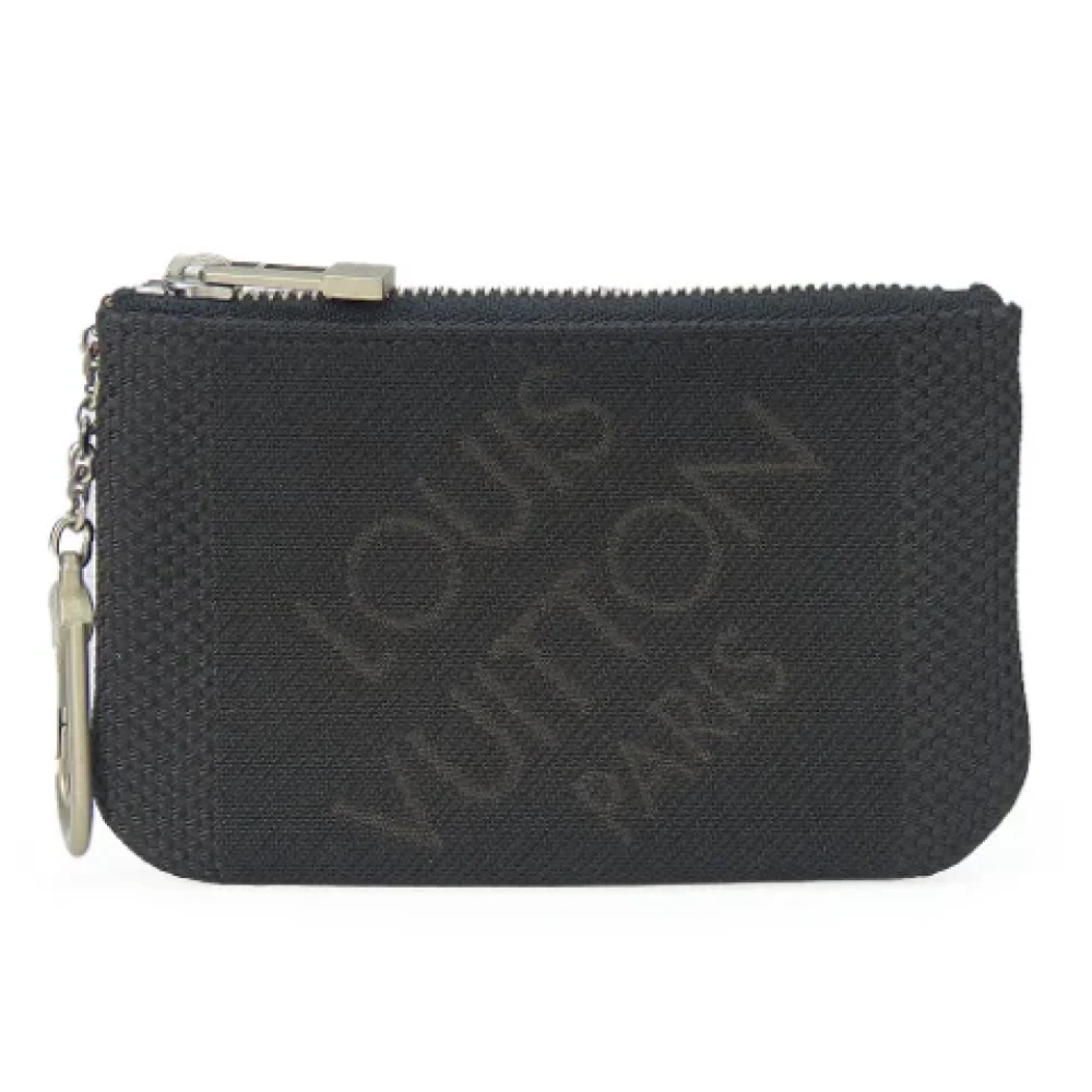 Louis Vuitton Vintage Pre-owned Canvas key-holders Black Heren