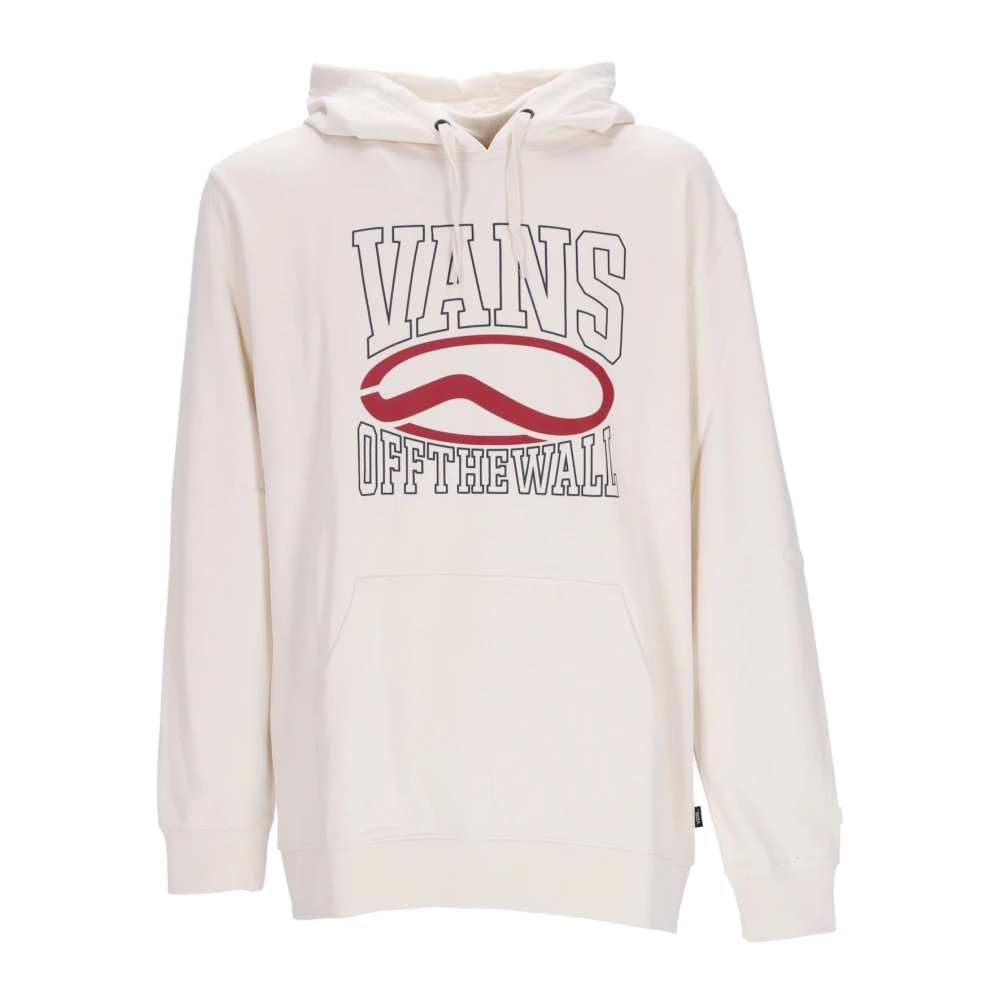 Vans Men's White Hoodies, L, Classic Lightweight Hooded Sport Sweatshirt