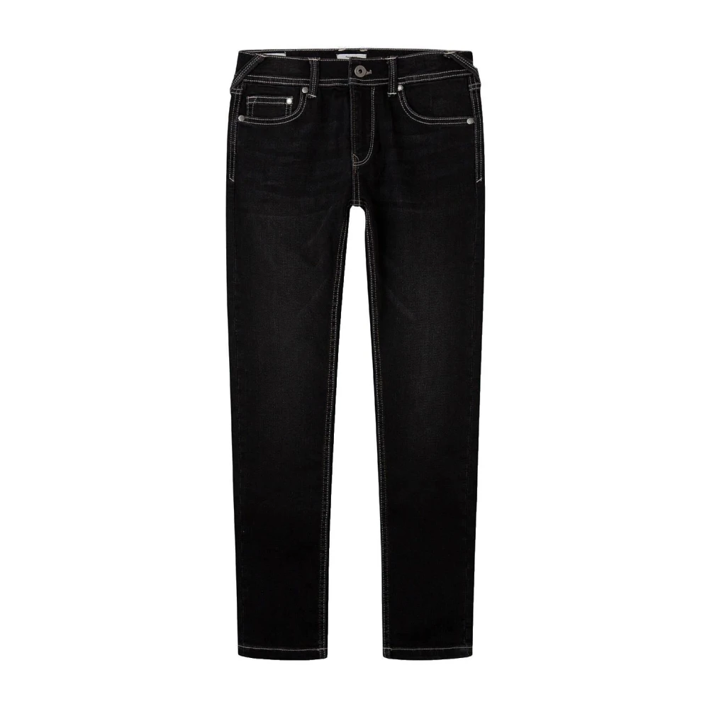 Pepe Jeans Stretch Skinny Jogger Jeans Black, Pojke