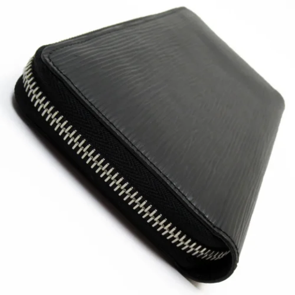 Louis Vuitton Vintage Pre-owned Leather wallets Black Heren