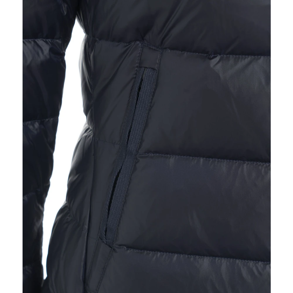 Blauer Blauwe Gewatteerde Donsjas Vrouwen Blue Dames