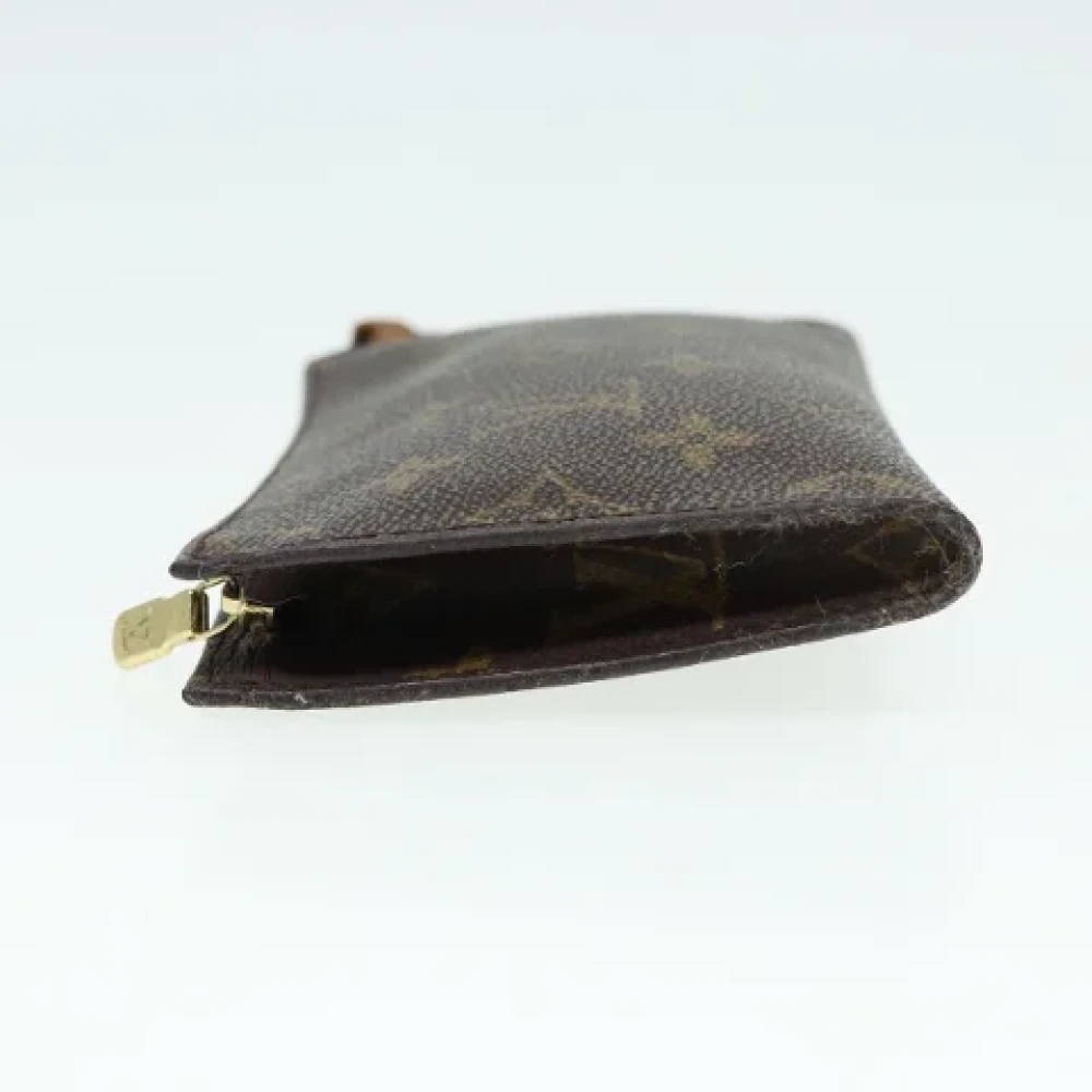Louis Vuitton Vintage Pre-owned Canvas pouches Brown Dames