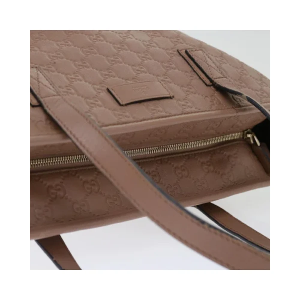 Gucci Vintage Pre-owned Canvas gucci-bags Pink Dames