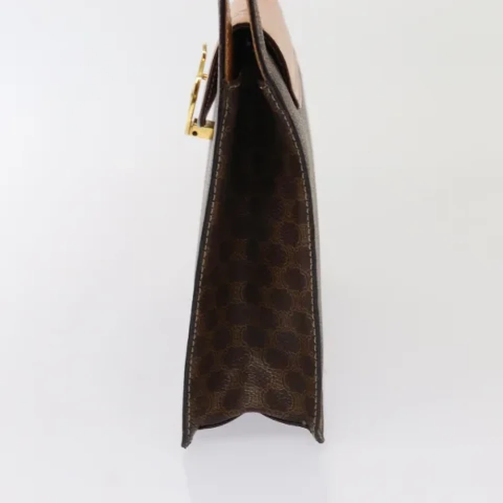 Celine Vintage Pre-owned Canvas celine-bags Brown Dames