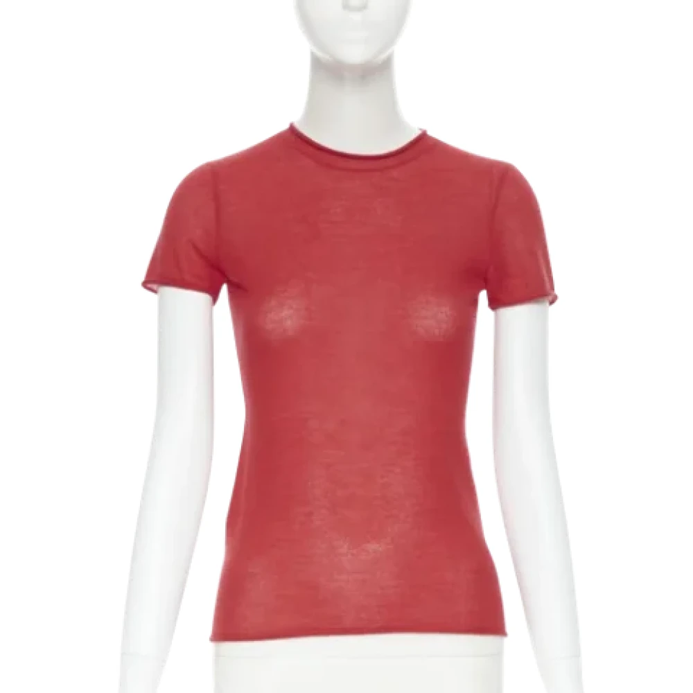 Ralph Lauren Pre-owned Cashmere tops Red Dames