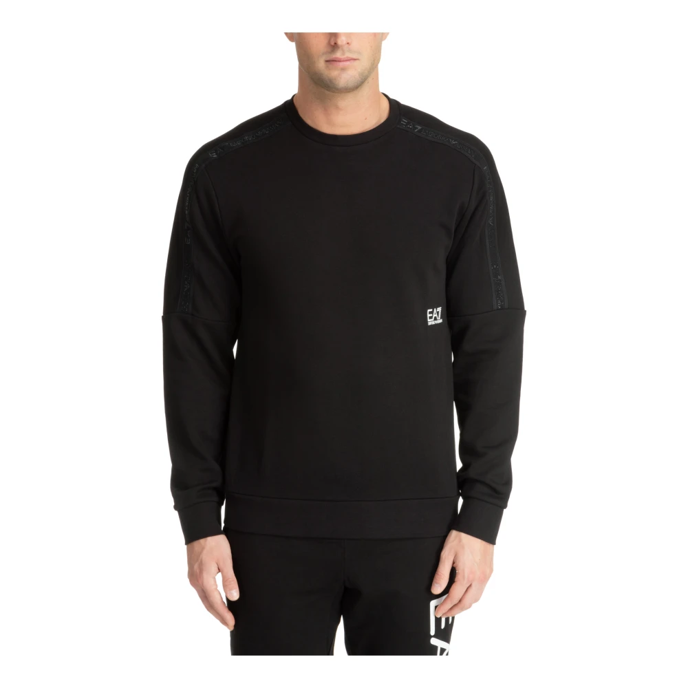 Emporio Armani EA7 Sweatshirt Black, Herr