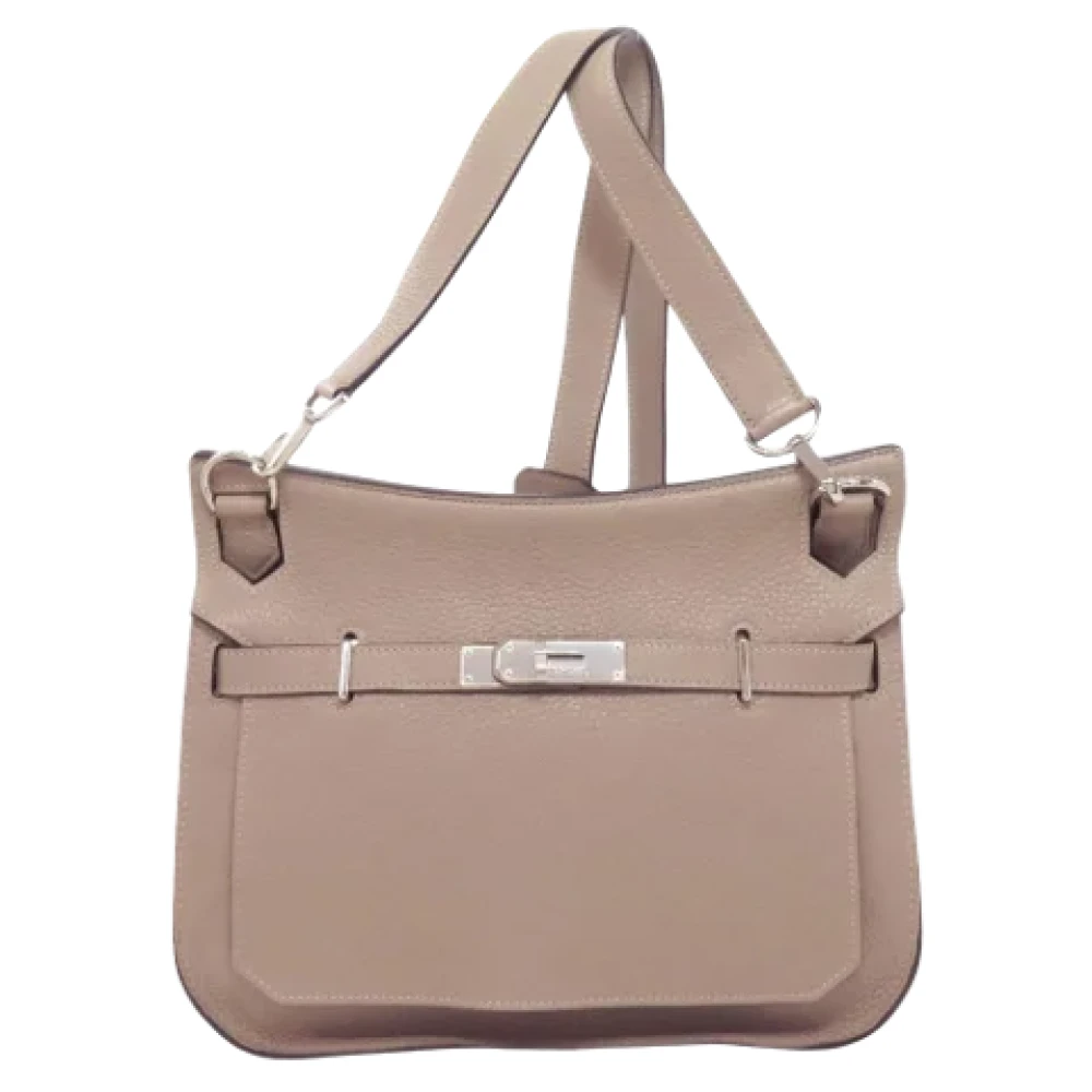 Hermès Vintage Pre-owned Leather shoulder-bags Pink Dames
