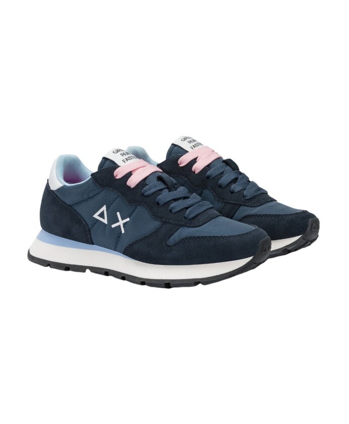 sneakers-en-daim-bleu-avec-double-lacet-rose
