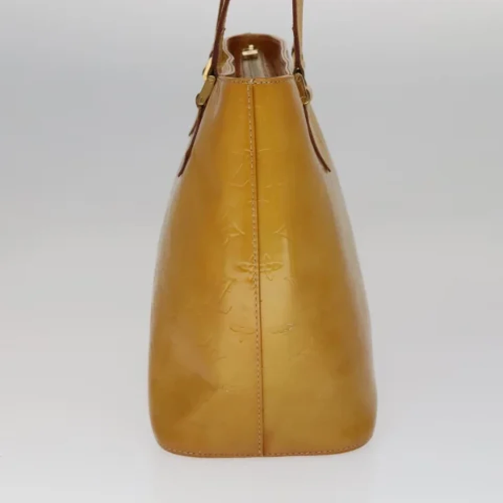 Louis Vuitton Vintage Pre-owned Leather handbags Beige Dames