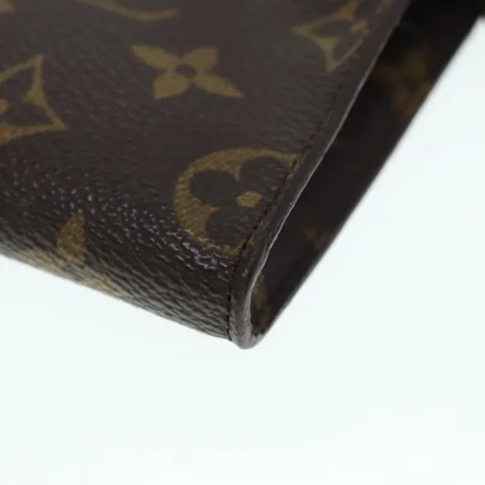 Louis Vuitton Vintage Pre-owned Canvas clutches Brown Dames