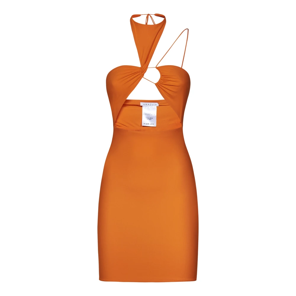 Amazuin Dresses Orange Dames