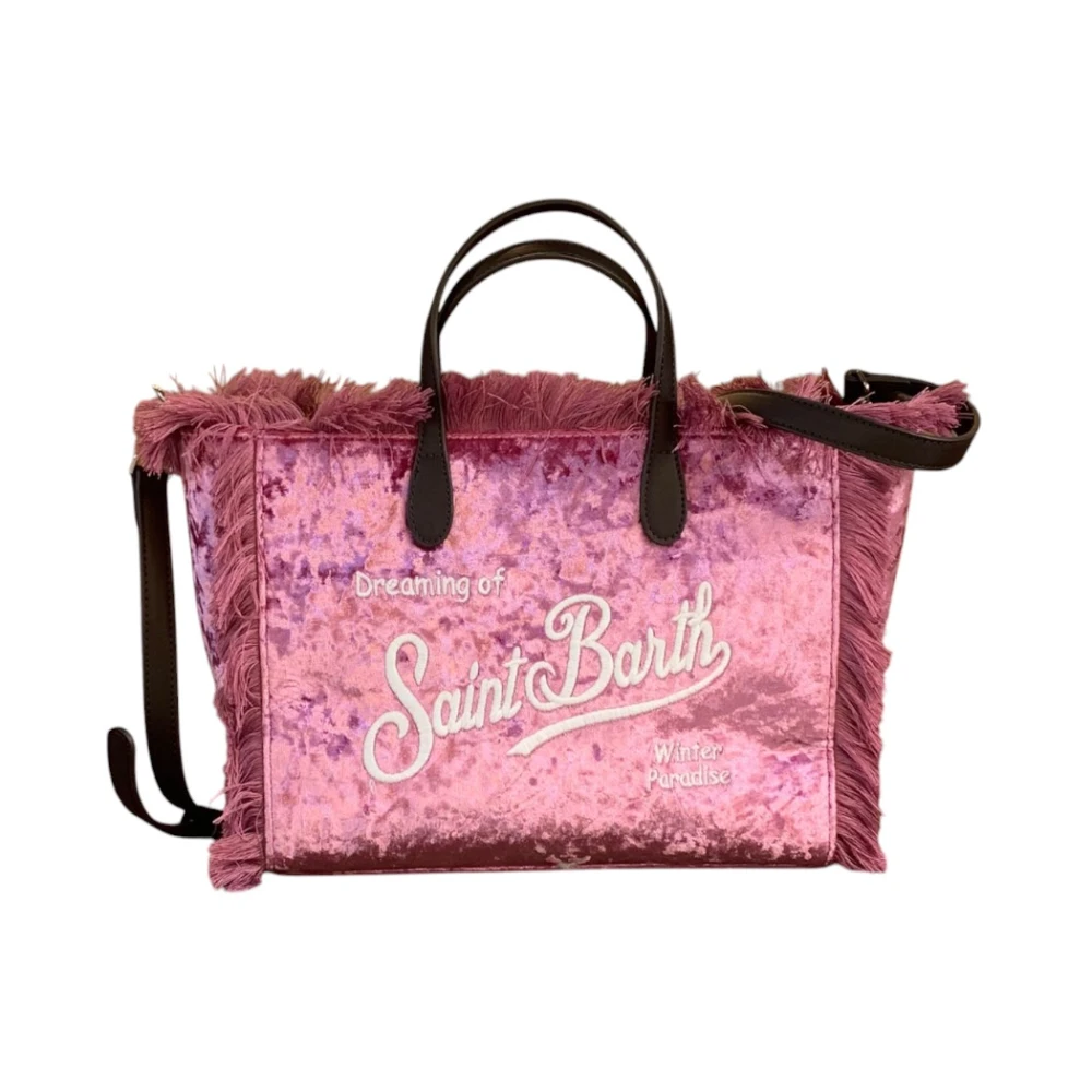 MC2 Saint Barth Stijlvolle Leren Tas Red Dames