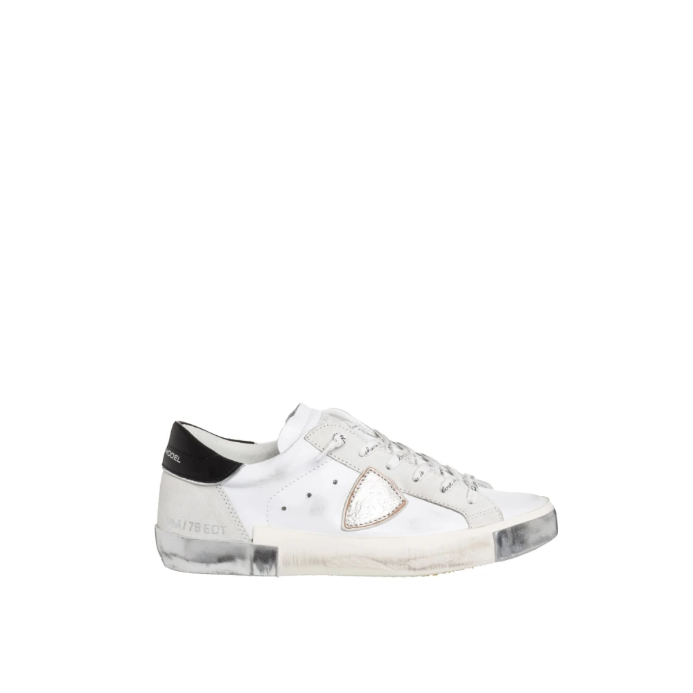 Philippe Model Witte Sneakers voor een stijlvolle look Dames Schoenen