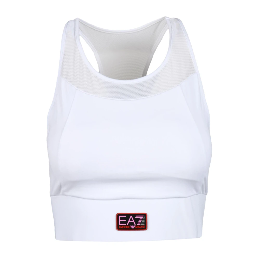 Emporio Armani EA7 Top White, Dam