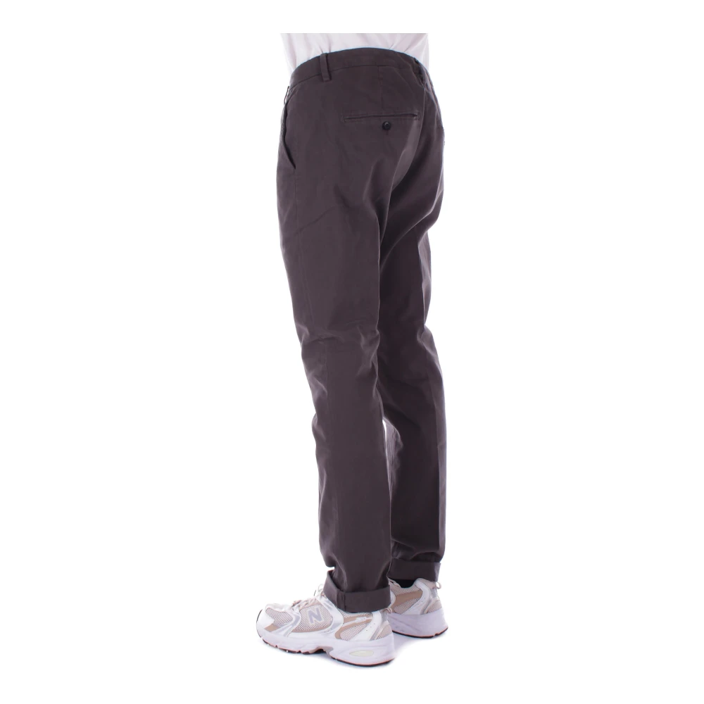 Dondup Bruine broek met ritssluiting Brown Heren