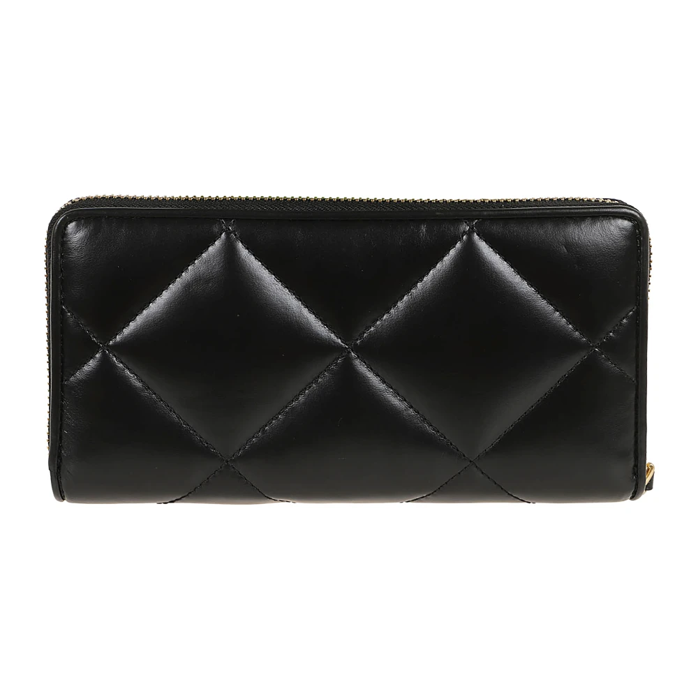 TORY BURCH Zwarte Matelassé Portemonnee Black Dames