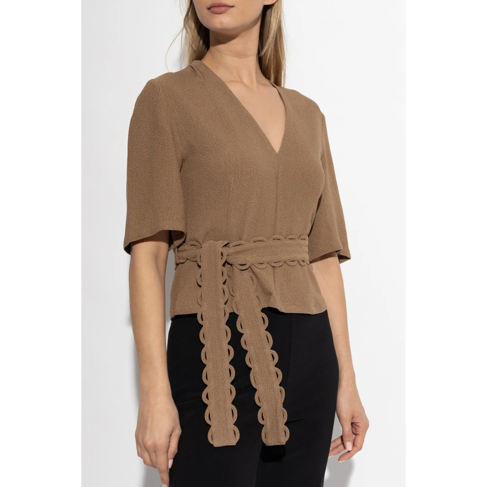 By Malene Birger Top Ullas By Herenne Birger Brown Dames