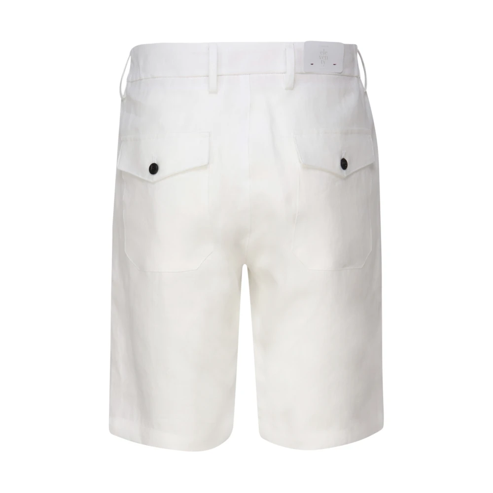 Eleventy Casual Shorts White Heren