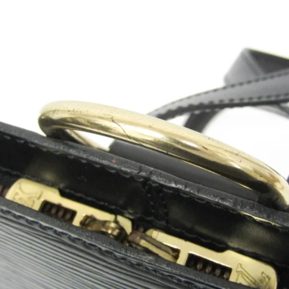 Louis Vuitton Vintage Pre-owned Leather backpacks Black Unisex