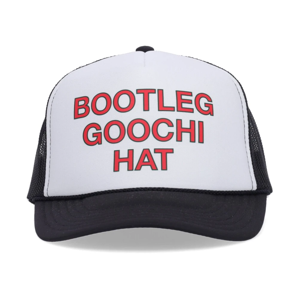 Market Gestructureerde Trucker Hat Wit Zwart Multicolor Heren