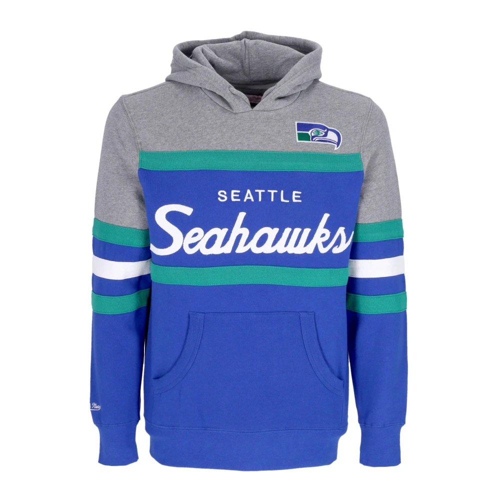 Mitchell & Ness Seattle Seahawks NFL Headcoach Hoodie Multicolor Heren