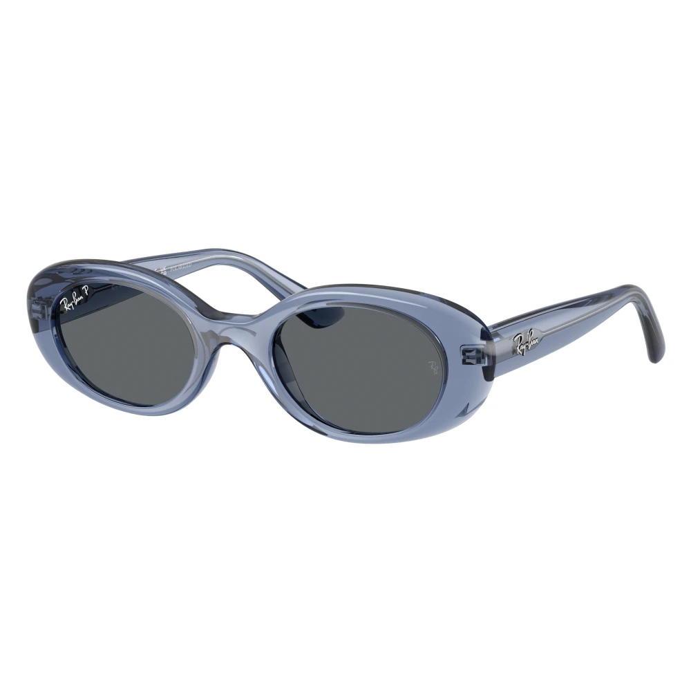 Ray-Ban Sunglasses Kids Kids - Transparent Blue Frame Grey Lenses Polarized 45-20, RB9141S - Image 3